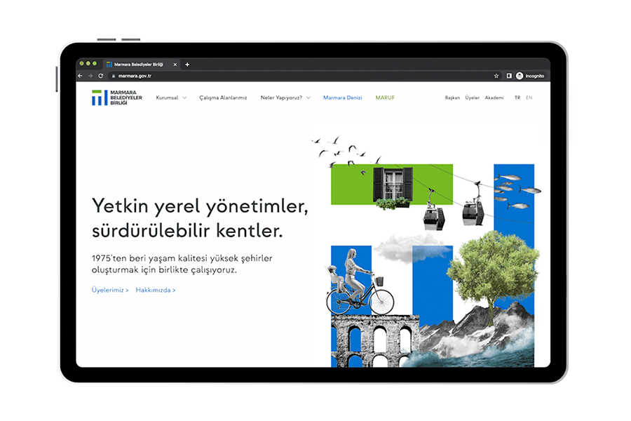 Marmara Belediyeler Birliği Web Sitesi